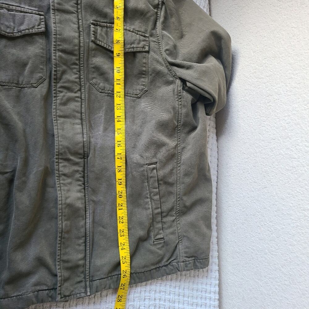 Marine Layer Army Green Jacket Men's Size Large - Picture 7 of 12